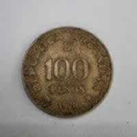 Reverso de 100 Pesos, 1978