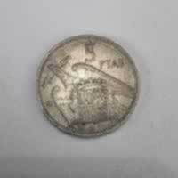 Reverso de 5 Pesetas, 1957 (59)