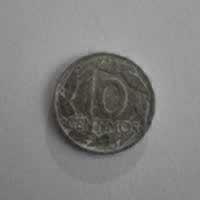 Reverso de 10 Céntimos, 1959