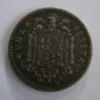 Reverso de 1 Peseta, 1947 (No identificado)
