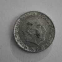 Anverso de 10 Céntimos, 1959