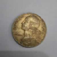 Anverso de 20 Centimes, 1964