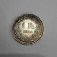 Reverso de 1 Franc, 1944 B