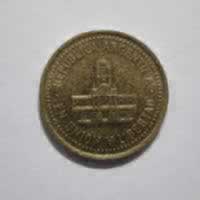 Anverso de 25 Centavos, 2009
