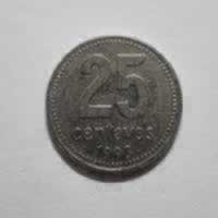 Reverso de 25 Centavos, 1993