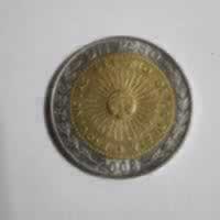 Anverso de 1 Peso, 2008