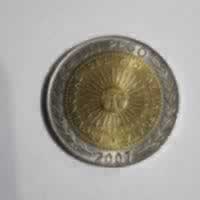 Anverso de 1 Peso, 2007