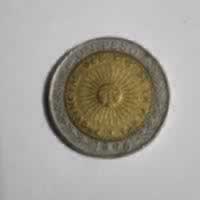 Anverso de 1 Peso, 1996 A