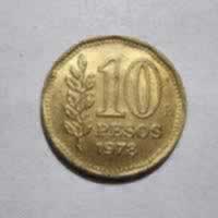 Reverso de 10 Pesos, 1978