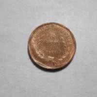 Anverso de 1 Centavo, 1999
