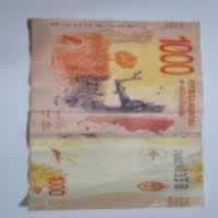 Reverso de 1000 Pesos, ND (2017)