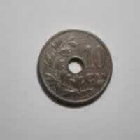 Reverso de 10 Centimes, 1903
