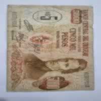 Anverso de 5000 Pesos, ND (1975)