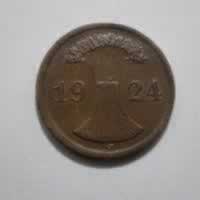 Anverso de 2 Rentenpfennig, 1924 J