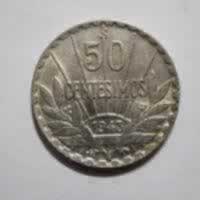 Reverso de 50 Centésimos, 1943 So