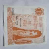Anverso de 1 Peso, ND (1974)