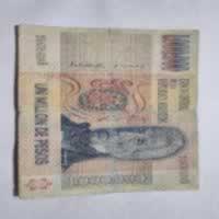 Anverso de 1000000 Pesos, ND (1981-83)