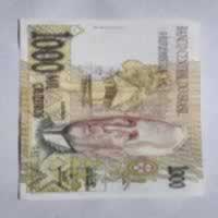 Anverso de 1000 Cruzeiros, ND (1990-91)