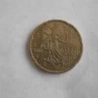 Anverso de 20 Cents, 2000