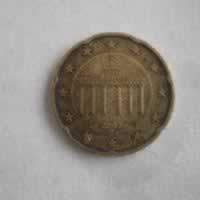 Anverso de 20 Cents, 2002 D