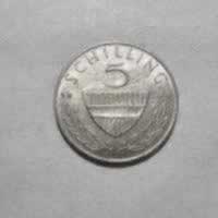 Reverso de 5 Schilling, 1979