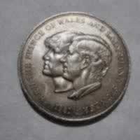 Reverso de 25 New Pence, 1981