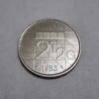 Reverso de 2-1/2 Gulden, 1983