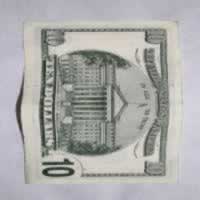Reverso de 10 Dollars, 1999