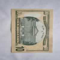 Reverso de 10 Dollars, 2013