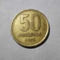 Reverso de 50 centavos, 1993