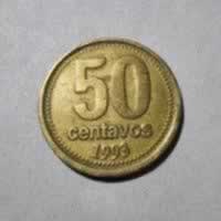 Reverso de 50 centavos, 1993