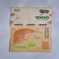 Anverso de 1000 pesos, 2019