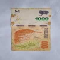 Anverso de 1000 pesos, 2019