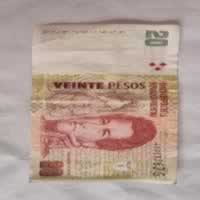 Anverso de 20 pesos, ND (2003)