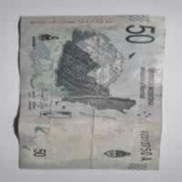 Reverso de 50 pesos, ND (2018)