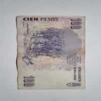 Reverso de 100 Pesos, ND (2003)