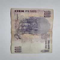 Reverso de 100 Pesos, ND (2003)