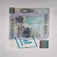 Reverso de 1000 Pesos, 1985