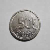 Reverso de 50 Francs, 1987