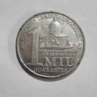 Reverso de 1000 Guaranies, 2008
