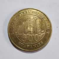 Reverso de 500 Guaranies, 2002