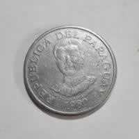 Anverso de 50 Guaranies, 1980