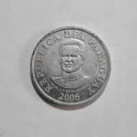 Anverso de 50 Guaranies, 2006