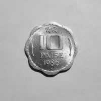 Reverso de 10 Paise, 1986