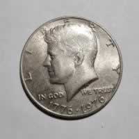 Anverso de 1/2 Dollar, 1976