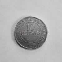 Reverso de 10 Centavos, 1995