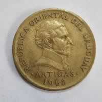 Anverso de 10 Pesos, 1968 So