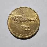 Anverso de 1 Tólar, 1995