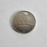 Anverso de 50 Pennia, 1991
