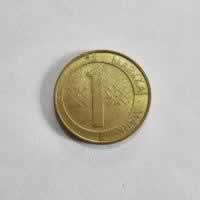 Reverso de 1 Markka, 1993 M